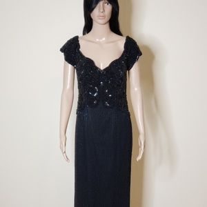 Black Sparkling Evening Gown!